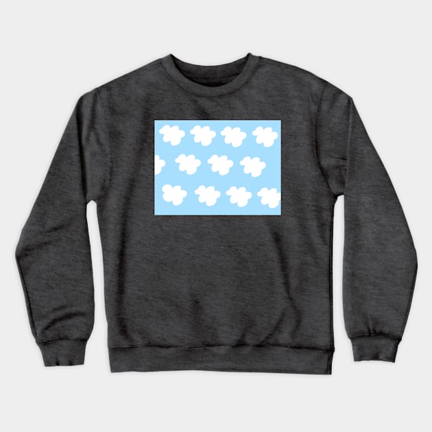 clouds!!! :) Crewneck Sweatshirt by Pascales Designs